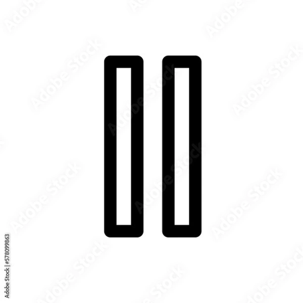 Obraz icon isolated on white background