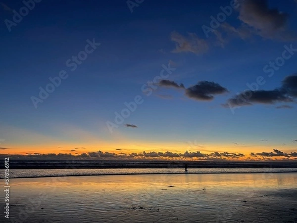 Obraz sunset at the beach