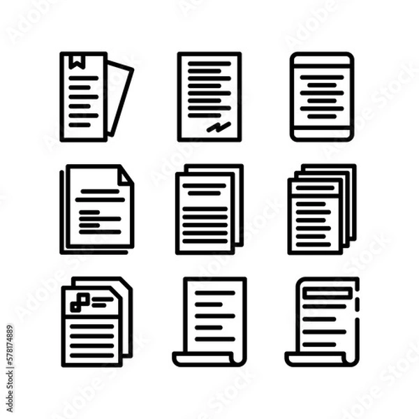 Fototapeta contract icon or logo isolated sign symbol vector illustration - high-quality black style vector icons
