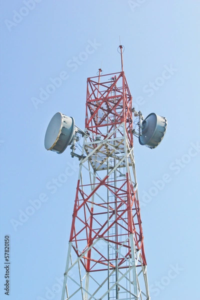 Fototapeta Telephone pole