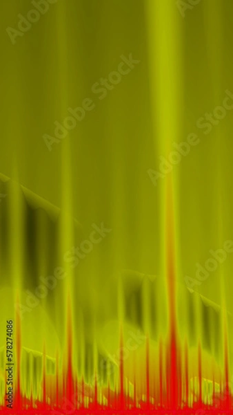Fototapeta Ornate colorful and digitally generated 3D background