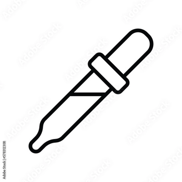 Fototapeta dropper icon vector design template simple and modern