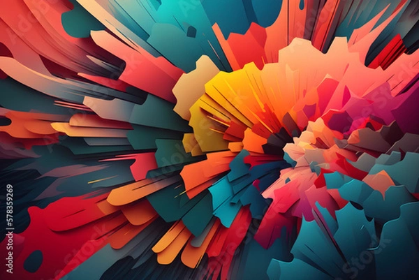 Obraz Abstract colorful background wallpaper