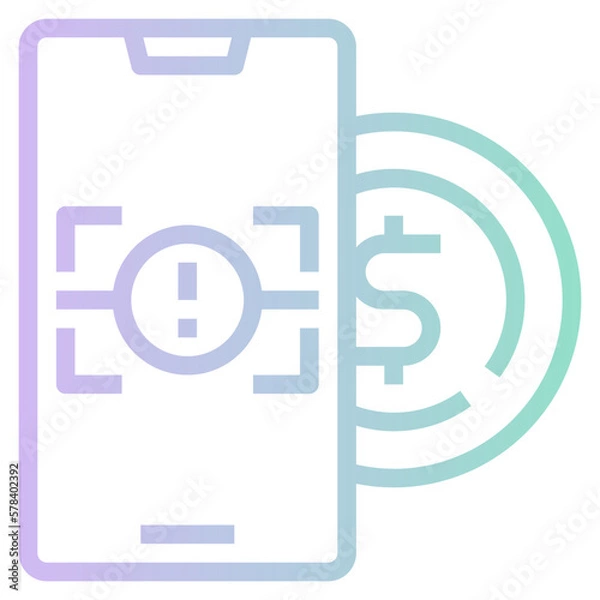 Fototapeta mobile payment