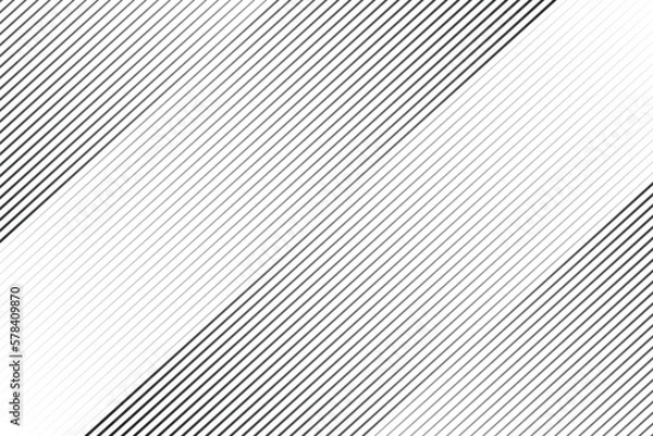 Obraz abstract black and white gradient stripe straight line pattern.