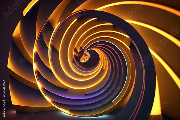 Obraz abstract fractal background