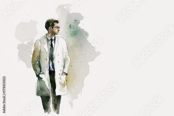 Obraz Doctor, medicine, Generative AI