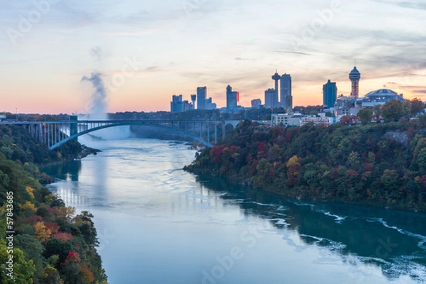 Obraz Niagara Falls in evening