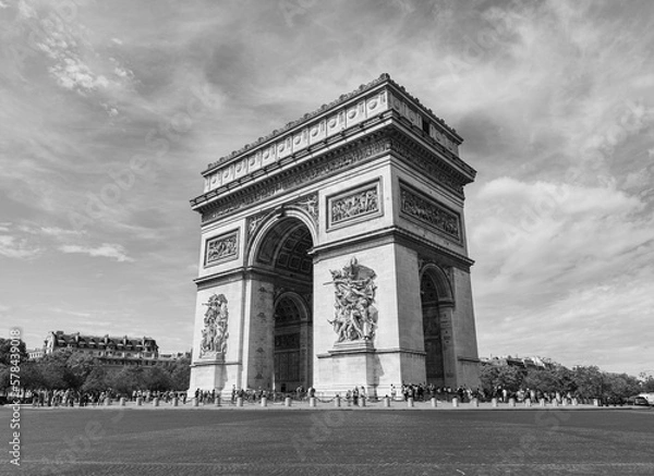 Obraz Paris Arc de Triomphe View