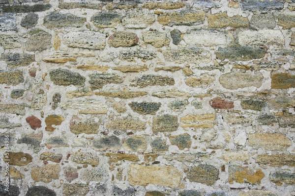 Fototapeta Limestone wall