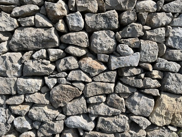 Obraz stone wall in Sicily