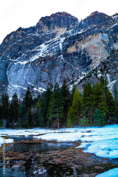 Obraz winter in the mountains