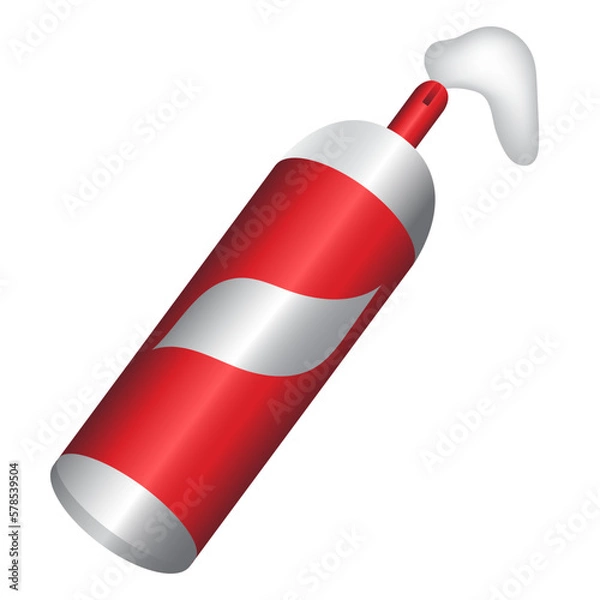 Obraz whipped topping can