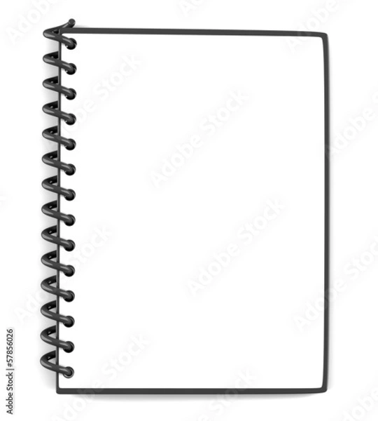 Obraz Blank notepad
