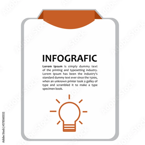 Fototapeta Infografic step by step new, Icon Next and Back for design