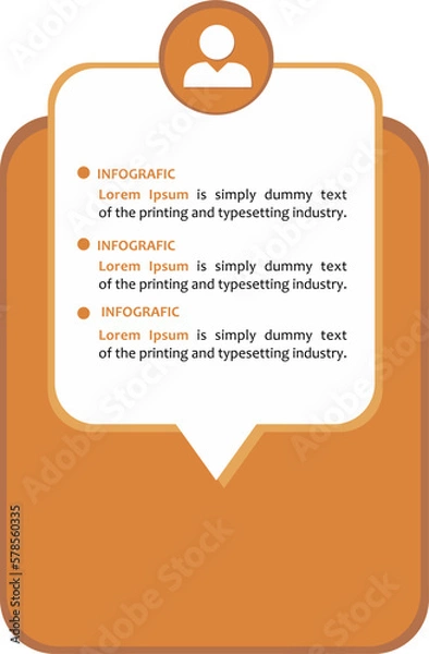 Obraz Infografic step by step new, Icon Next and Back for design