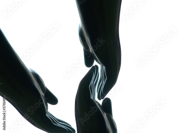 Fototapeta 3 hände V