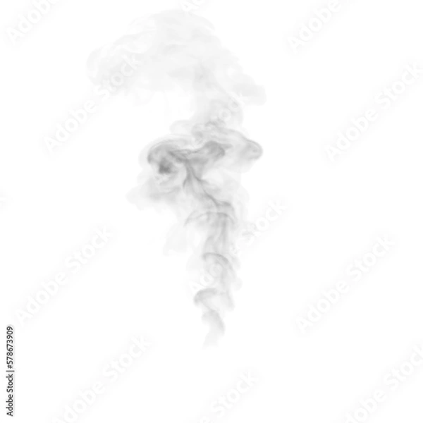 Obraz smoke isolated on transparent background.