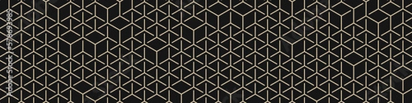 Fototapeta  Hexagonal Maze pattern abstract illustration