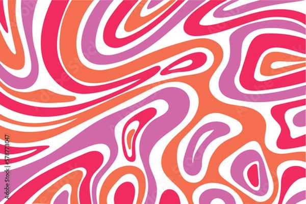 Obraz サイケデリックな背景