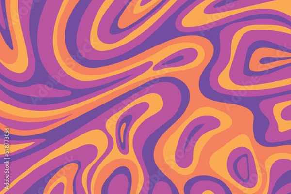 Obraz サイケデリックな背景