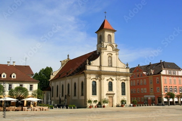 Obraz Dreieinigkeitskirche in Ludwigsburg