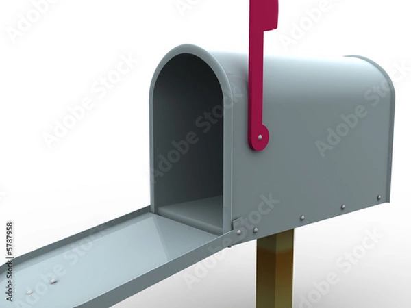 Fototapeta mailbox. 3d