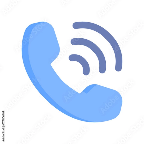 Fototapeta phone call icon for your website design, logo, app, UI. 