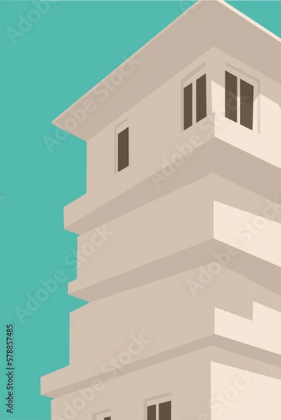 Obraz house with a roof