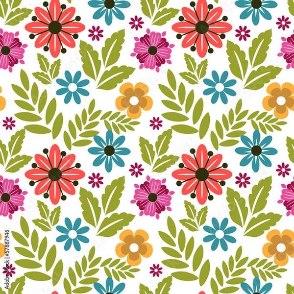 Fototapeta Seamless pattern