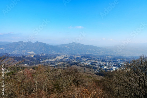 Obraz 群馬県　渋川市　榛名山展望台
