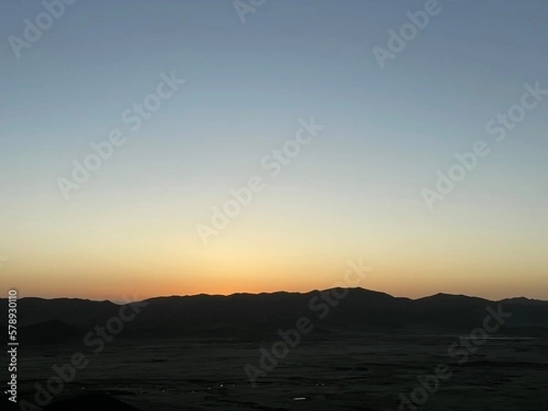 Obraz sunset at the beach