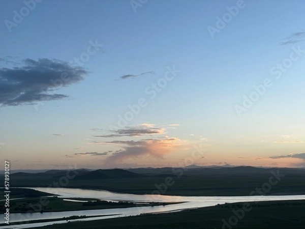 Obraz sunset over the sea