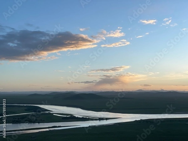 Obraz sunset over the sea