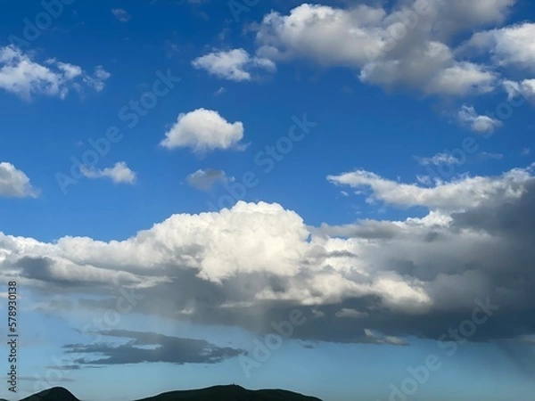 Obraz clouds over the sea