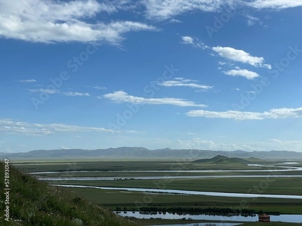 Obraz lake in the mountains
