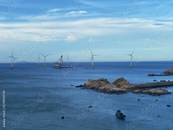 Obraz boats in the port