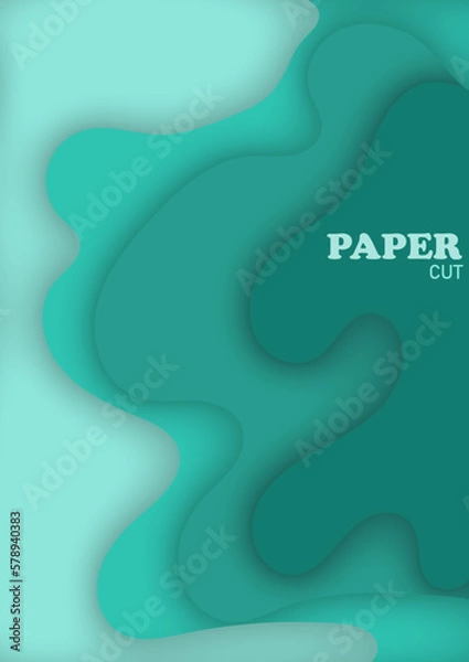 Fototapeta abstract blue background