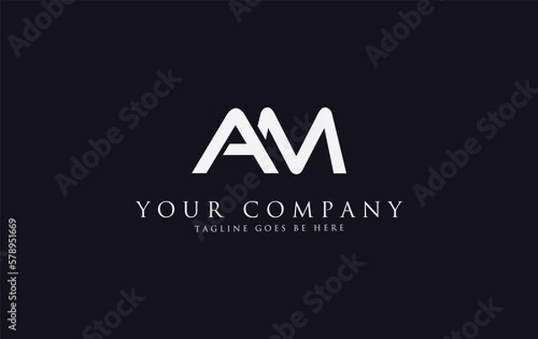 Fototapeta Unique and simple icon art and logo design. the letter and alphabets LOGO designing