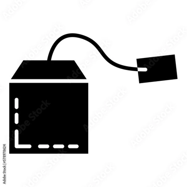 Obraz tea bag icon