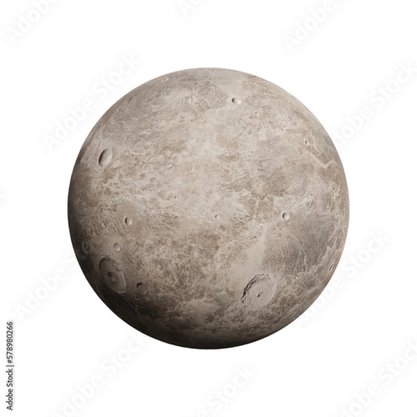 Obraz 3d render of a planet ceres
