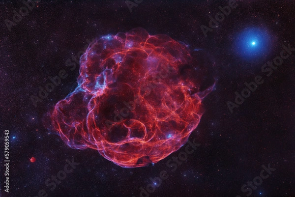 Obraz Simeis 147 nebula