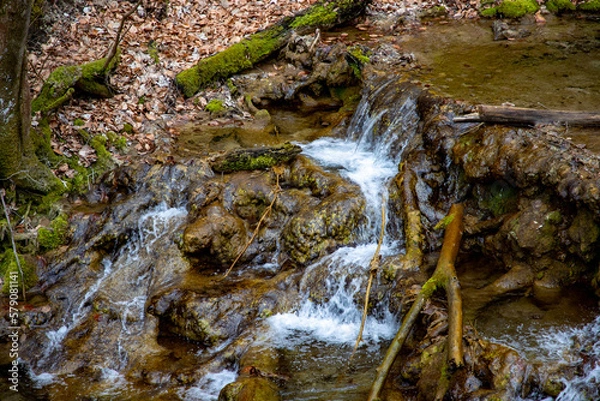 Fototapeta Wasserfall Bad Urach