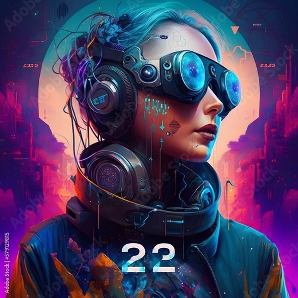 Obraz Dj from the future