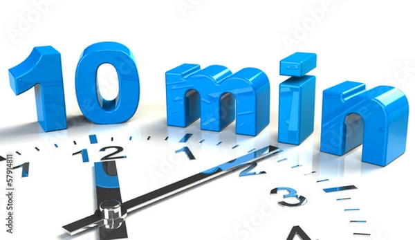Obraz Uhr 10 min