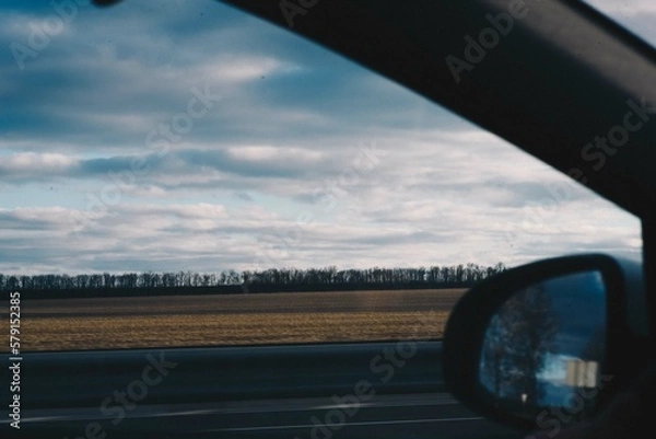 Obraz driving on a highway
