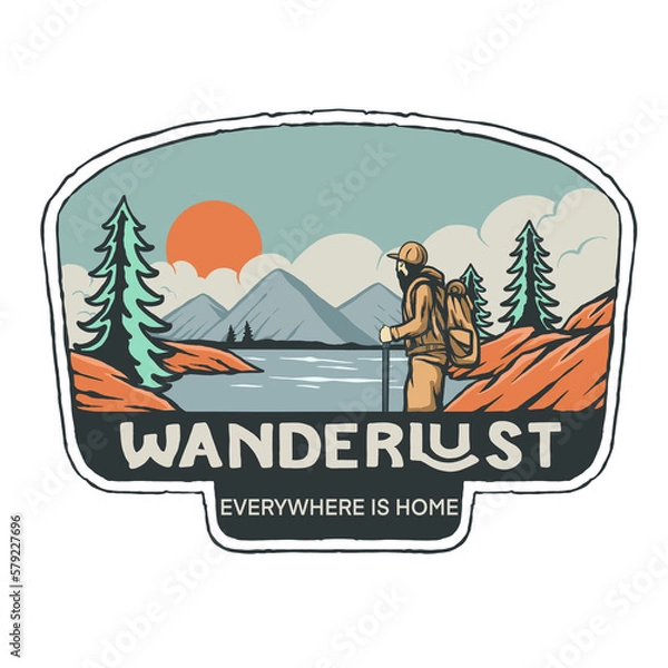 Obraz Mountain Adventure design 