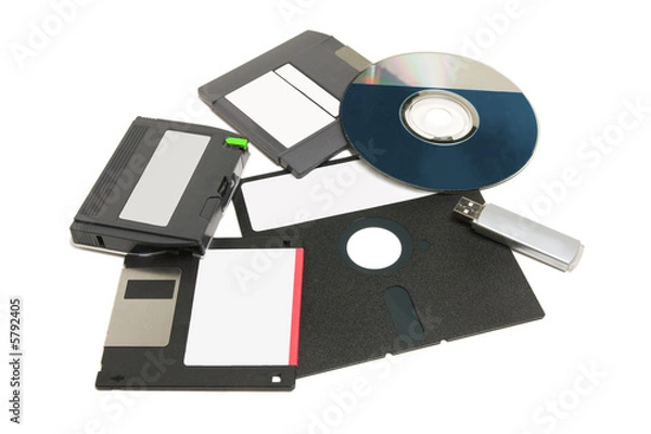 Obraz Komputerowe nośniki danych