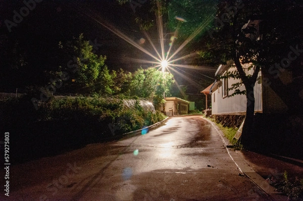 Fototapeta 시골 야경