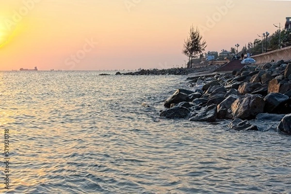 Obraz sunset on the beach